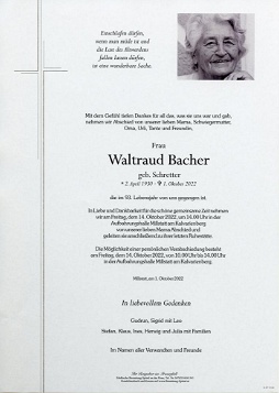 Waltraud Bacher